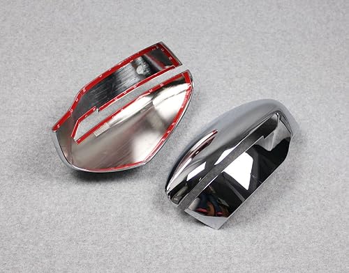 Miniatura 5 de Generic Cromo espejo retrovisor lateral cubierta ajuste para Nissan X-Trail Rogue 2014 2015 2016 2017
