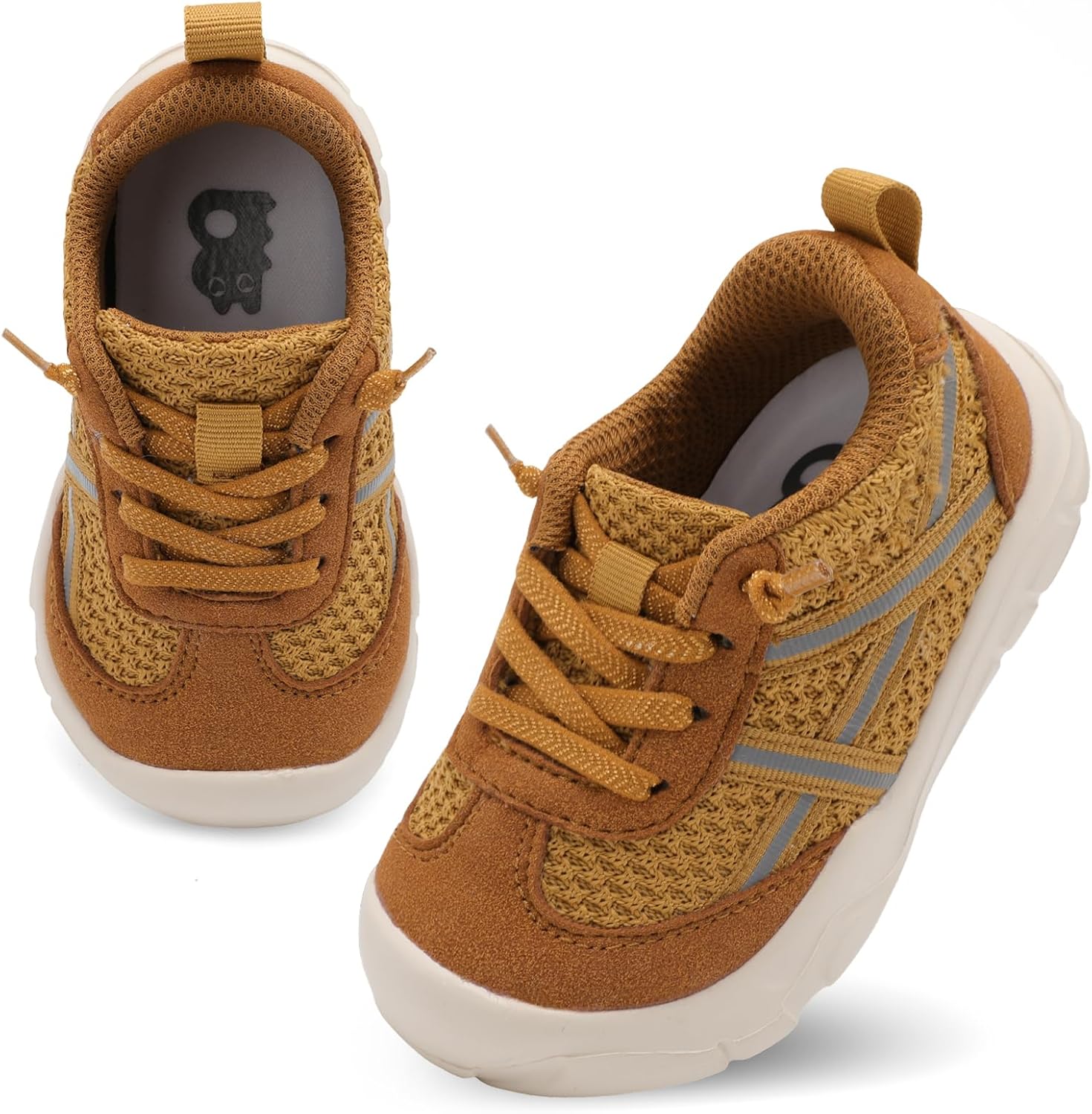 Besroad Toddler Shoes Boys Girls Barefoot Walking Shoes Kids Breathable Running Sneakers Slip On Tennis Shoes