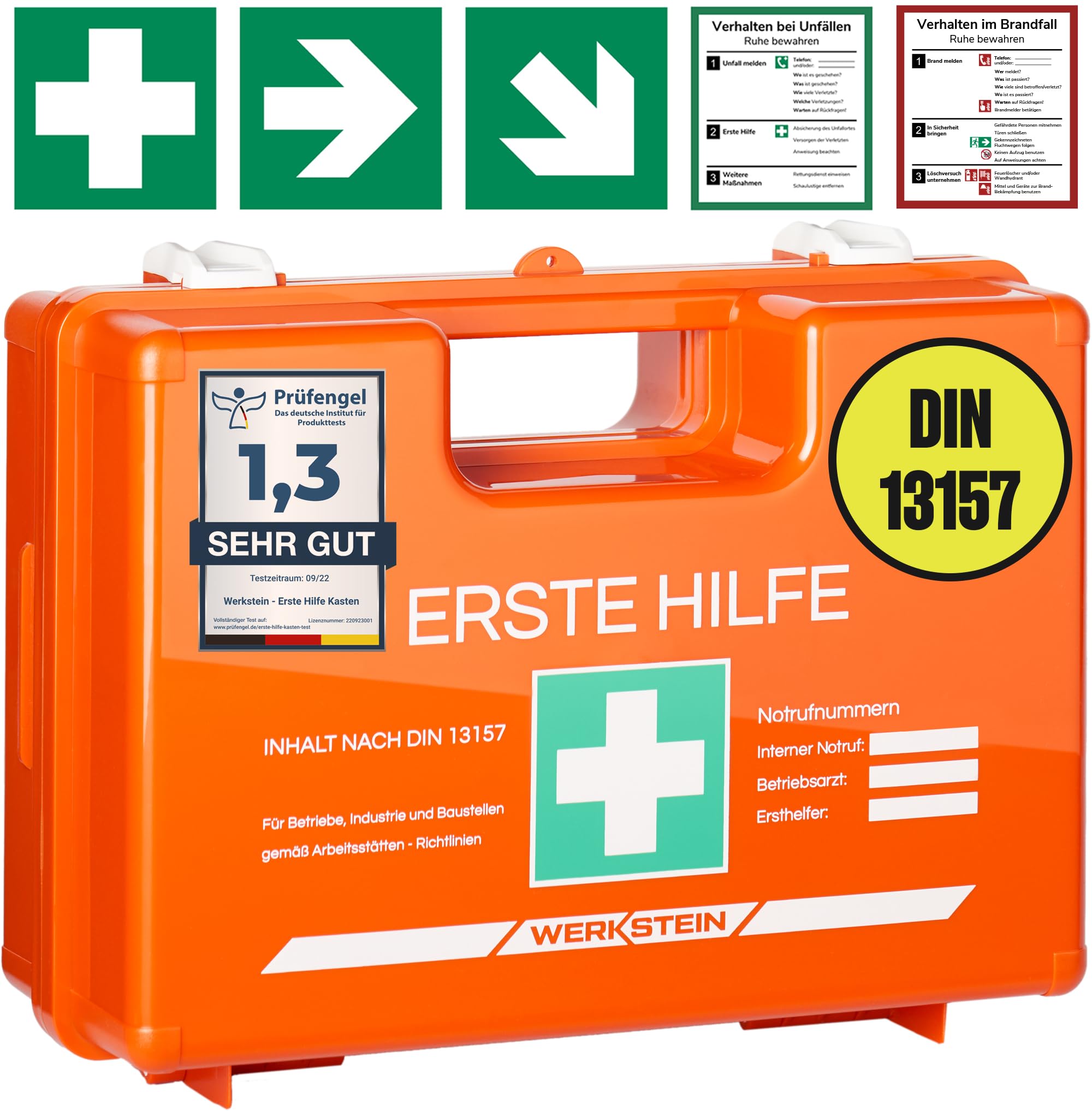 Werkstein Erste Hilfe Kasten