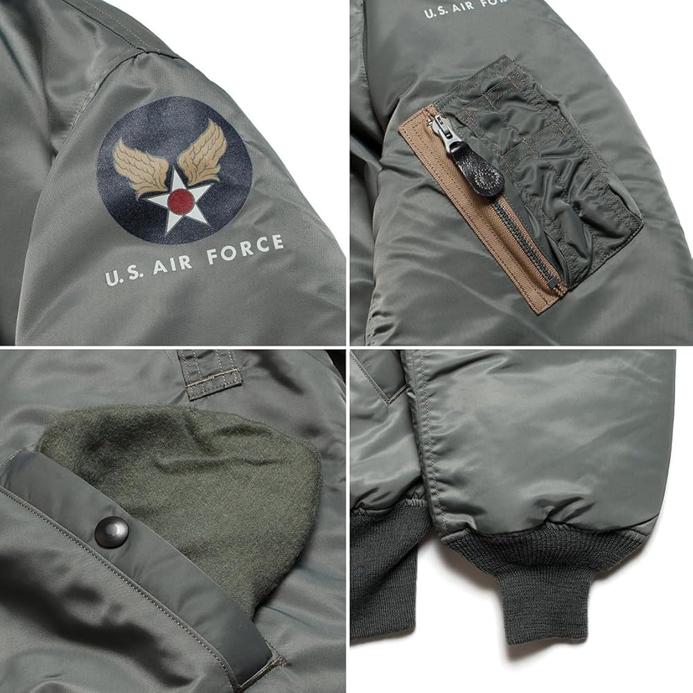 Amazon | [バズリクソンズ] Type MA-1 “ALBERT TURNER & CO., INC