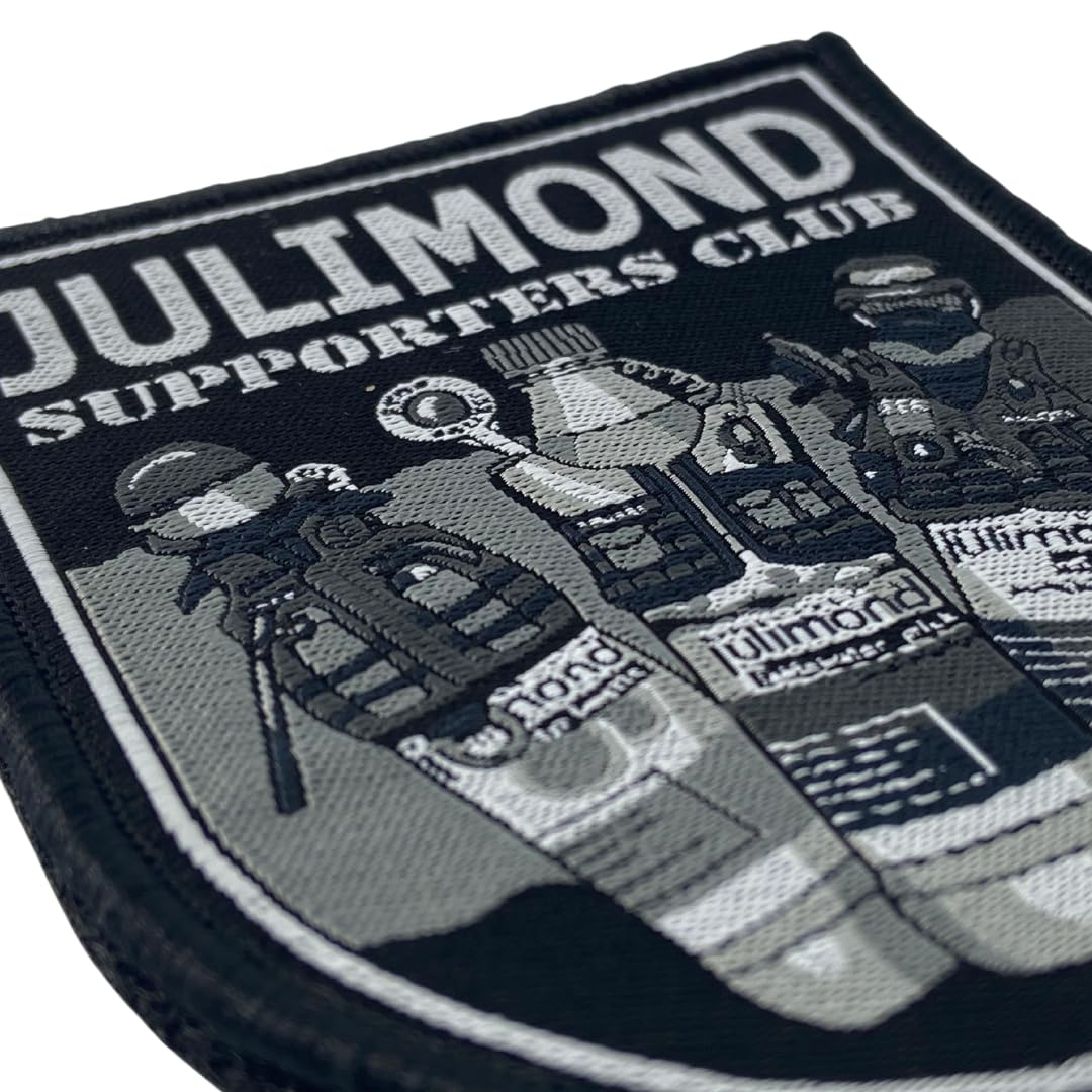 Julimond Supporters Club Textile Patch - Velcro Patch - Police - Drink -  Supply Bag : Amazon.sg: Automotive