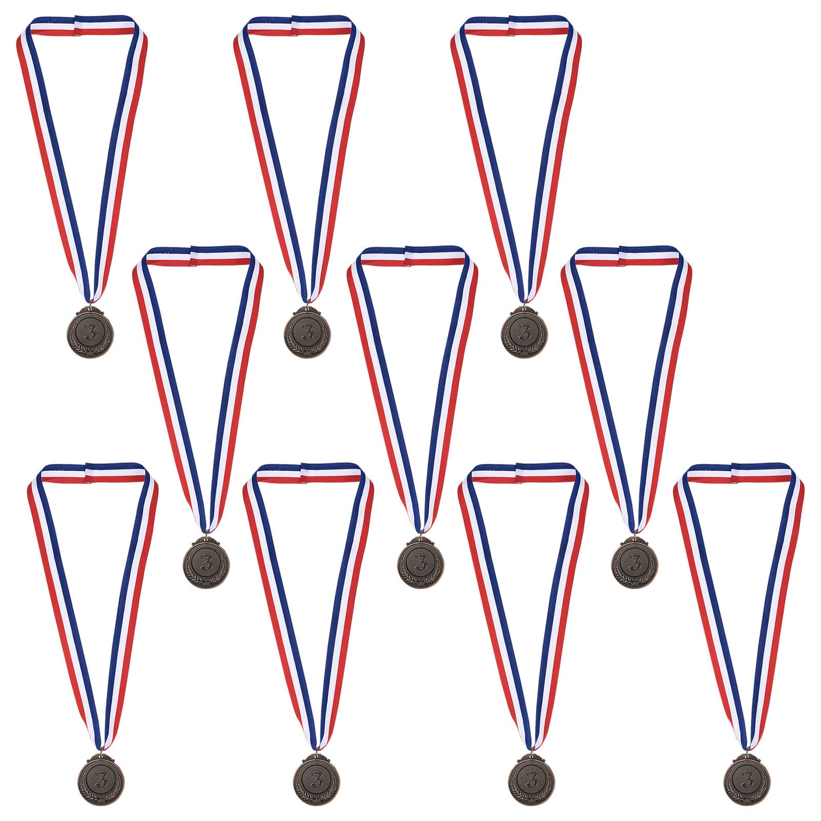 Riconoscimenti Team Eventi Medaglie Olimpiche PATIKIL 30 Pezzi - Oro Argento Bronzo Premi Medaglie Oro Argento Bronzo Olimpiche - 13