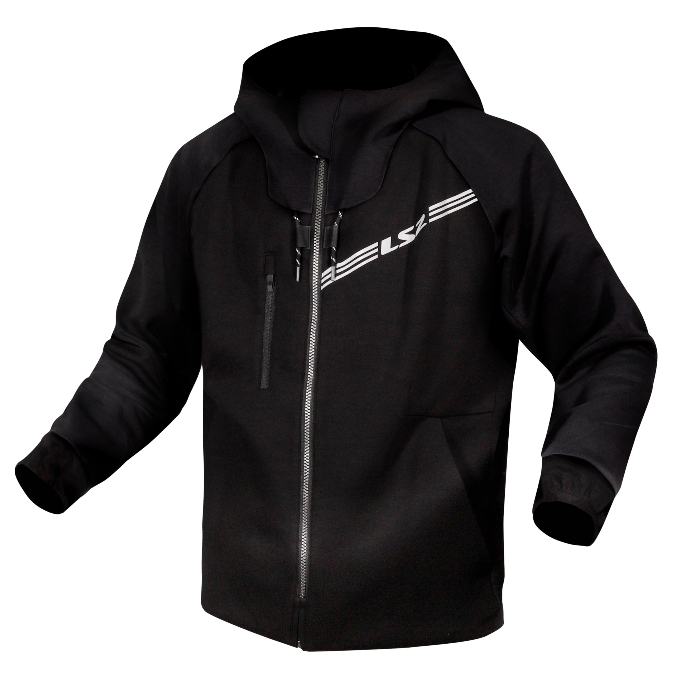 LS2 Throttle Man Jacket Black Veste Moto Homme Homme