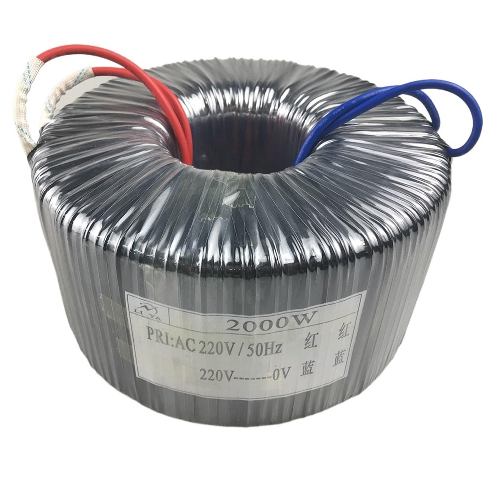 2000 W toroidalny 220 V do 220 V jednofazowy zasilacz ochronny czysta miedź (transformator)