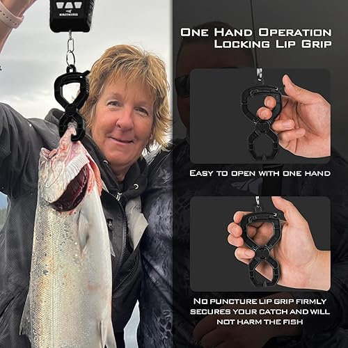 Miniatura 4 de KastKing Fish Scale, WideView Floating Waterproof Digital Scale, 2.5 Large LCD Display, 110lb Capacity, Multi-Mode PoundOunces & Kilograms, Stores