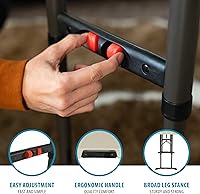 Vista 5 de LIFETIME 80387 Mesa plegable ajustable comercial de 4 pies, almendra