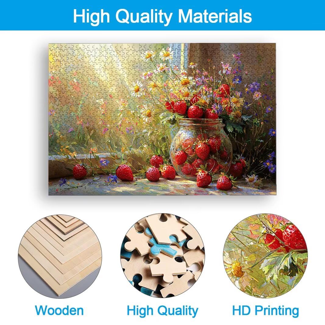 Puzzle 1500 Pièces Adultes, Puzzle 1500 Pieces Fruit, Cadeau Femme -2806