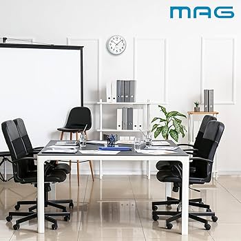 MAG インテリア時計 ホワイト/ゴールド Amazon.co.jp: MAG(マグ) 掛け時計 壁掛け時計 アナログ 知育