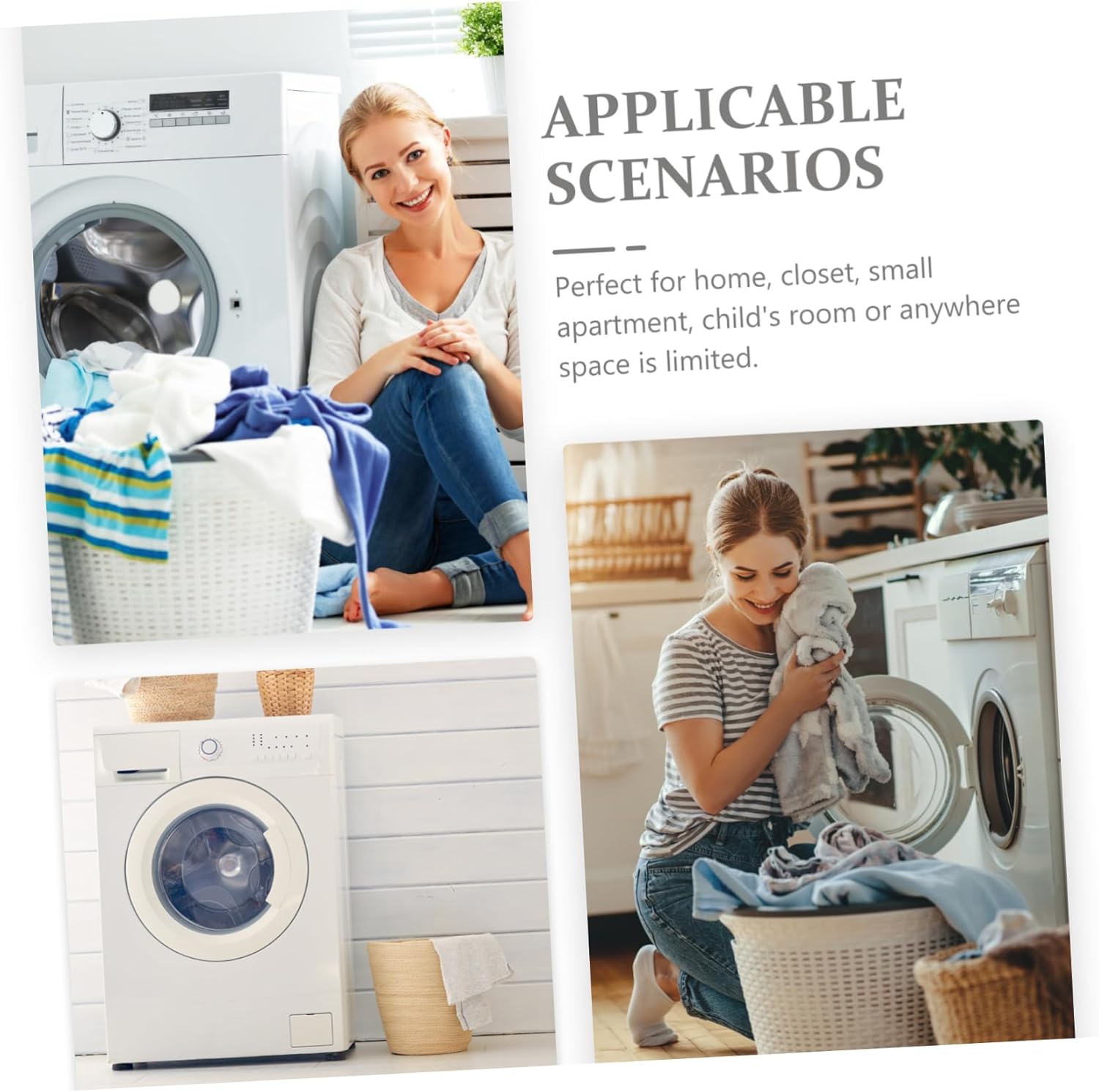 Hollow Laundry Basket with Handle Clothes Hamper for Bathroom and Bedroom Storage Breathable Design Keeps Clothes Dry Sturdy and Multi Functional Organizer