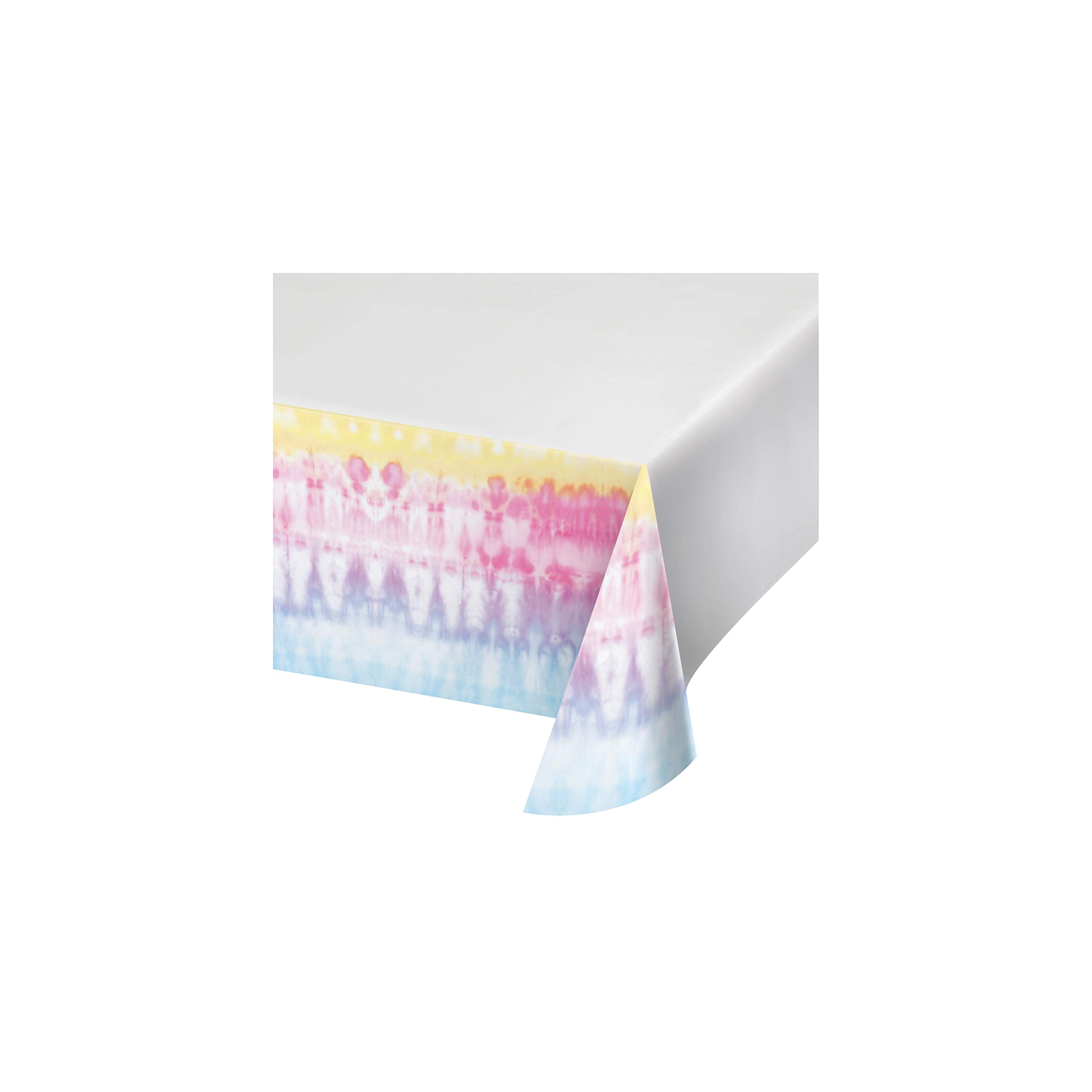 Tie Dye Party Paper Tablecover 54in x 102in 1ct
