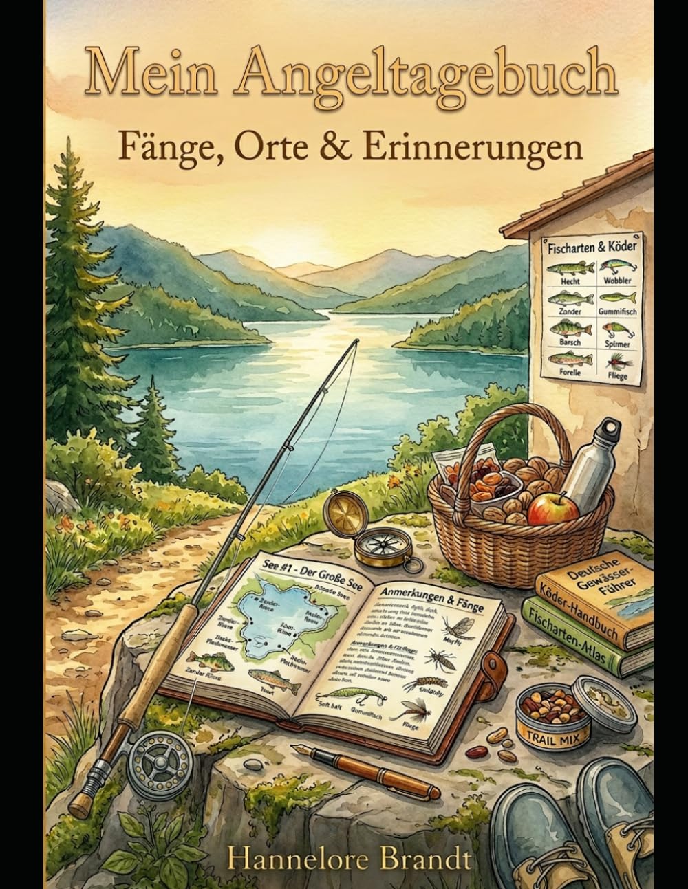 Mein Angeltagebuch: Fänge, Orte & Erinnerungen festhalten
