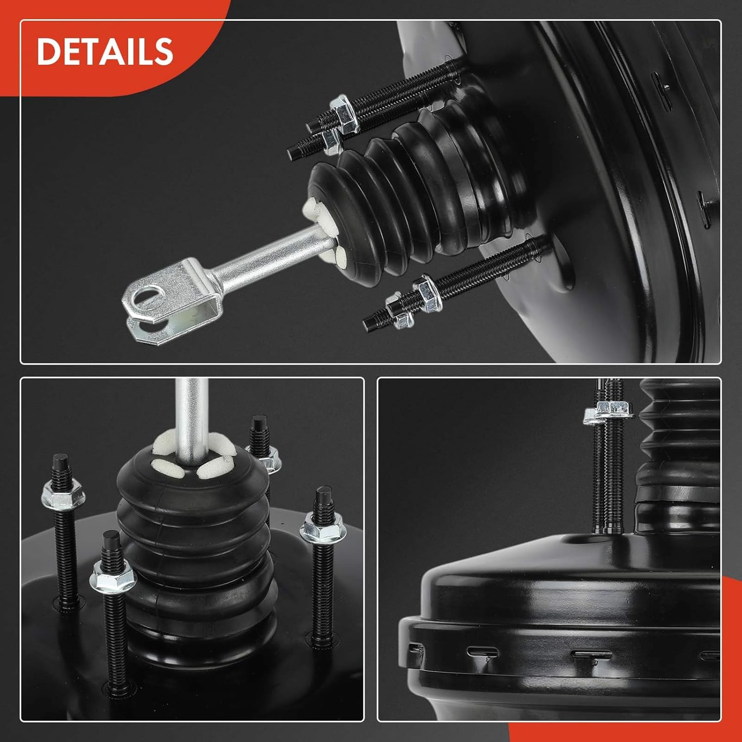 A-Premium Vacuum Power Brake Booster Compatible with Chevrolet Colorado 2004-2008 & GMC Canyon 2004-2008 & Isuzu i-280 2006, i-290 2007-2008, i-350 2006, i-370 2007-2008, Without Master Cylinder