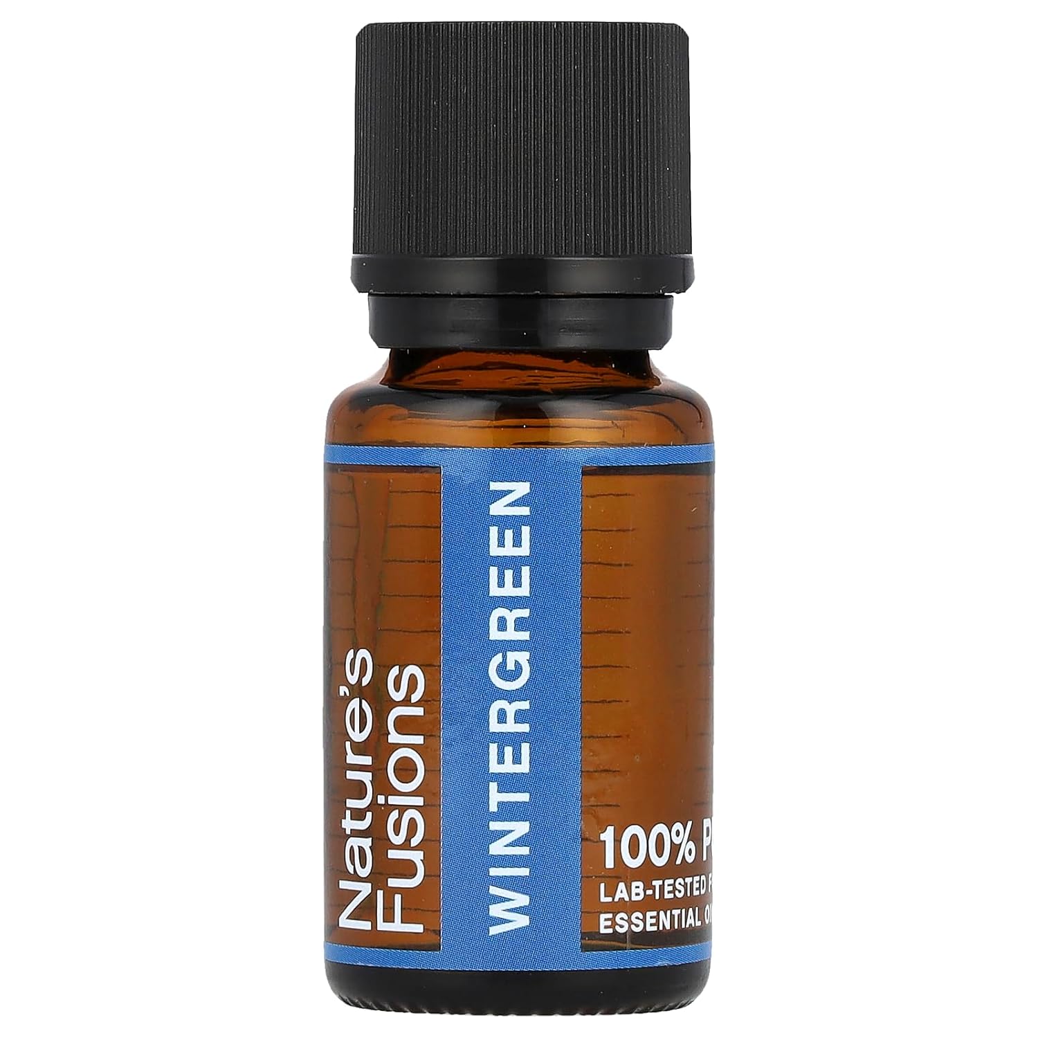Nature’s Fusions Wintergreen Essential Oil, 100% Pure and Natural Essential Oil, Aromatherapy and Topical Oils, 15 Milliliters