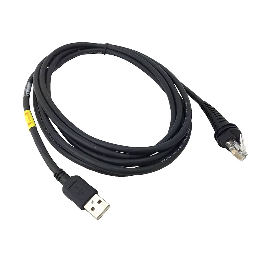 Honeywell バーコードリーダー USBケーブル Amazon.co.jp: VOTTAN スパイラルケーブル RJ45 - USBバーコード