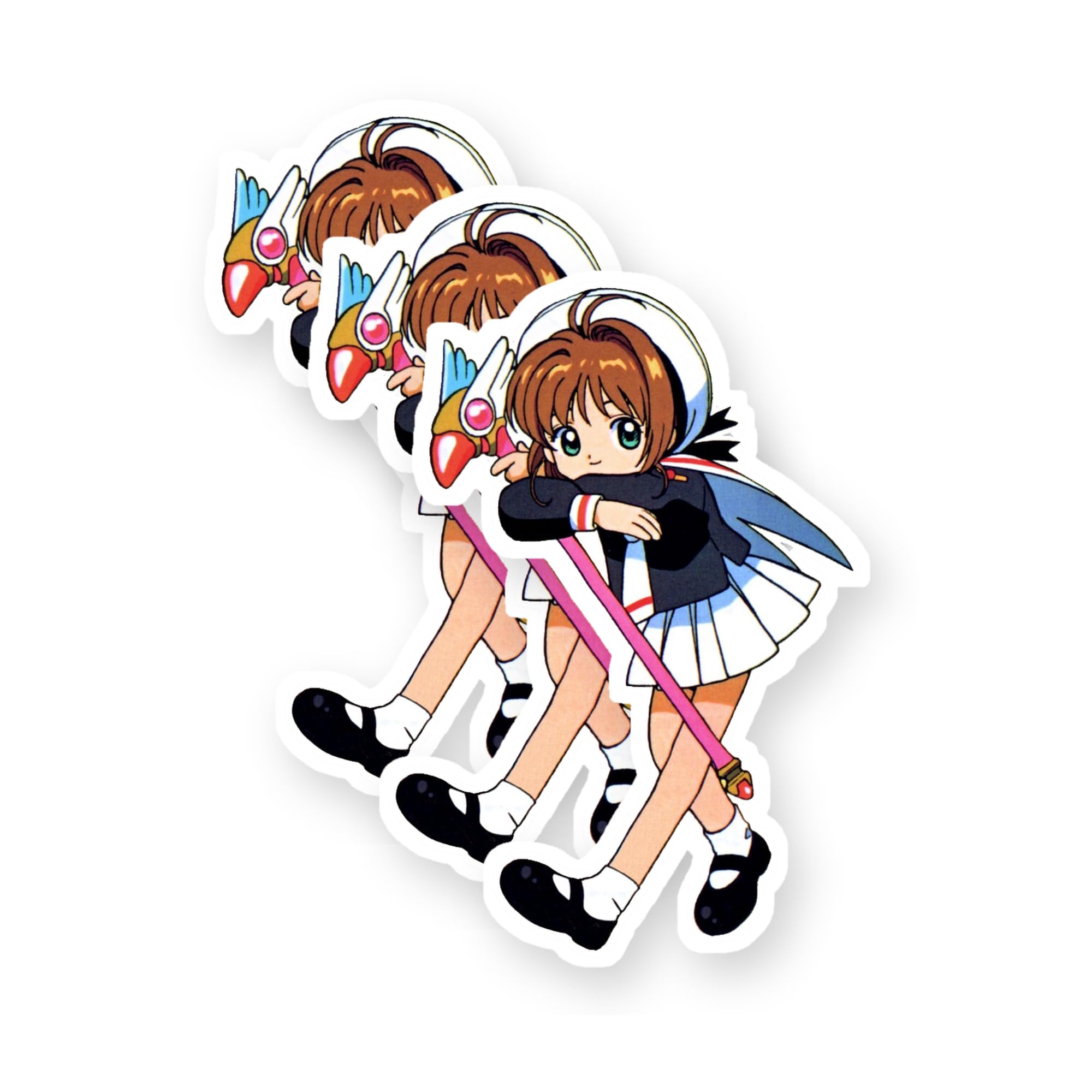 Cardcaptor Sakura Vinyl Stickers 3 Pack 3 Inch | trendy room decor, cute laptop decal, wa…