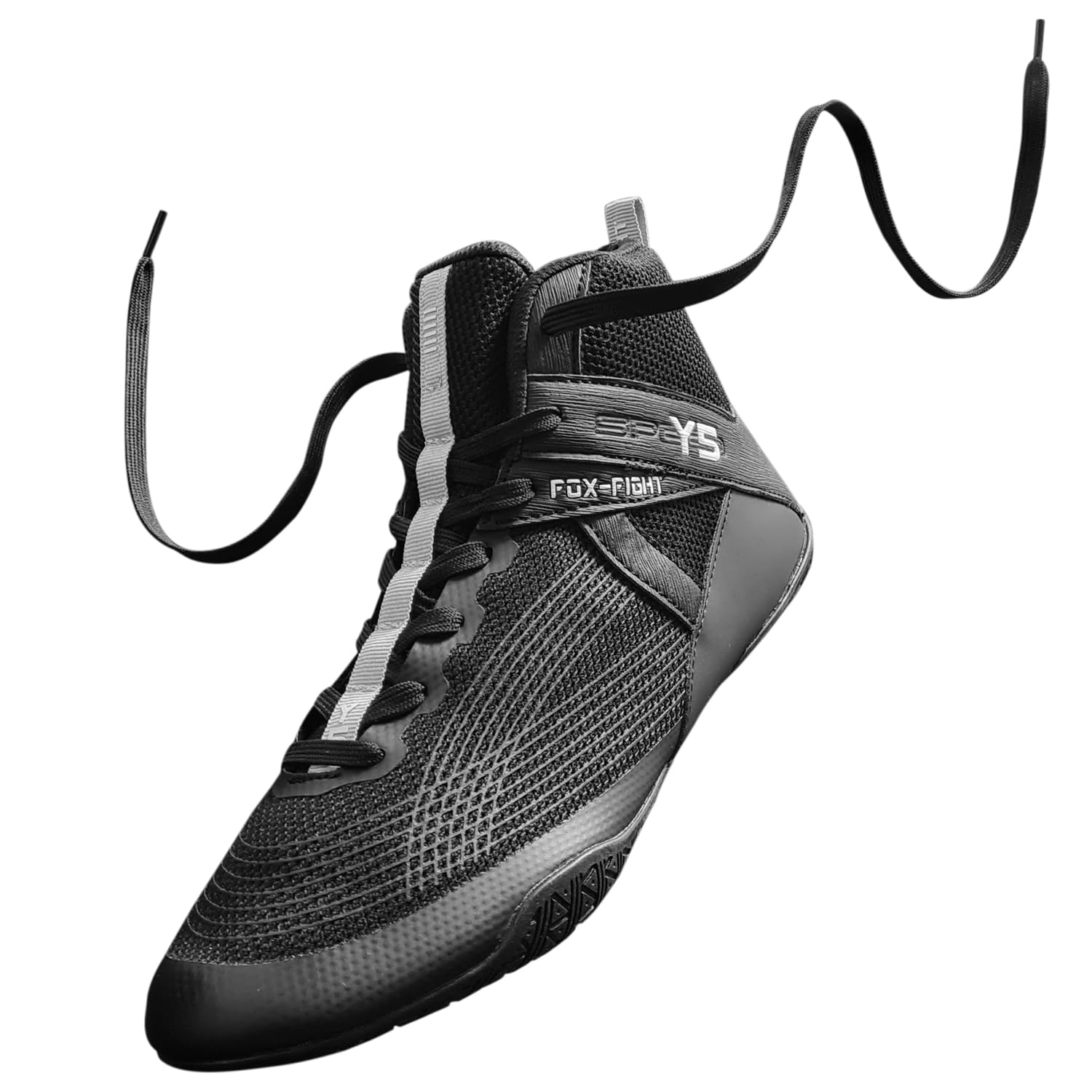 FOX-FIGHT Y5 Kampfsport Schuhe Ringer Schuhe athletik Fitnesschuhe Bodybuilding Kraftsport Box Hog