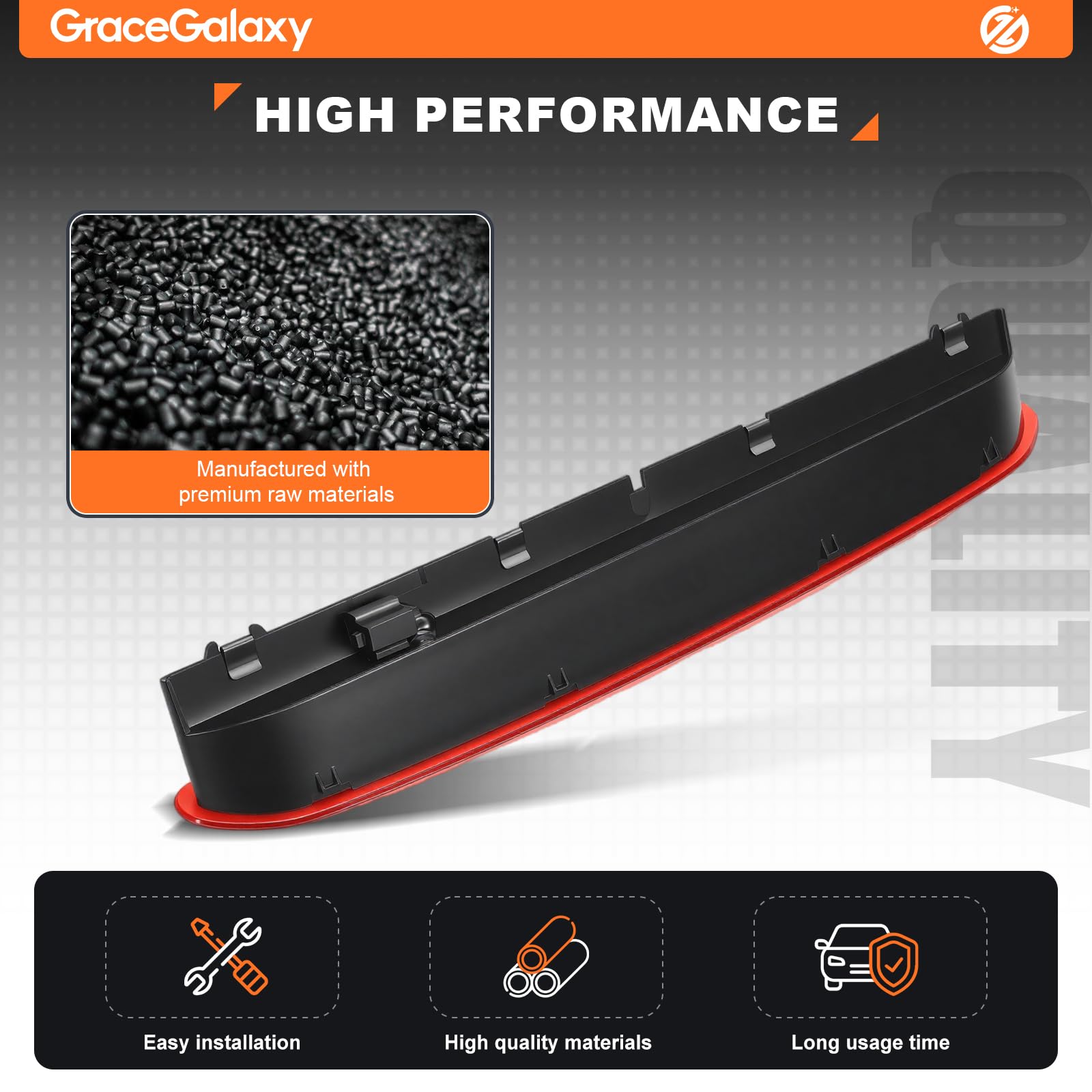 GRACEGALAXY Troisième feu stop pour Sk0da Golf Polo Tig-u-a-n 5G0945087B 5K0945087B