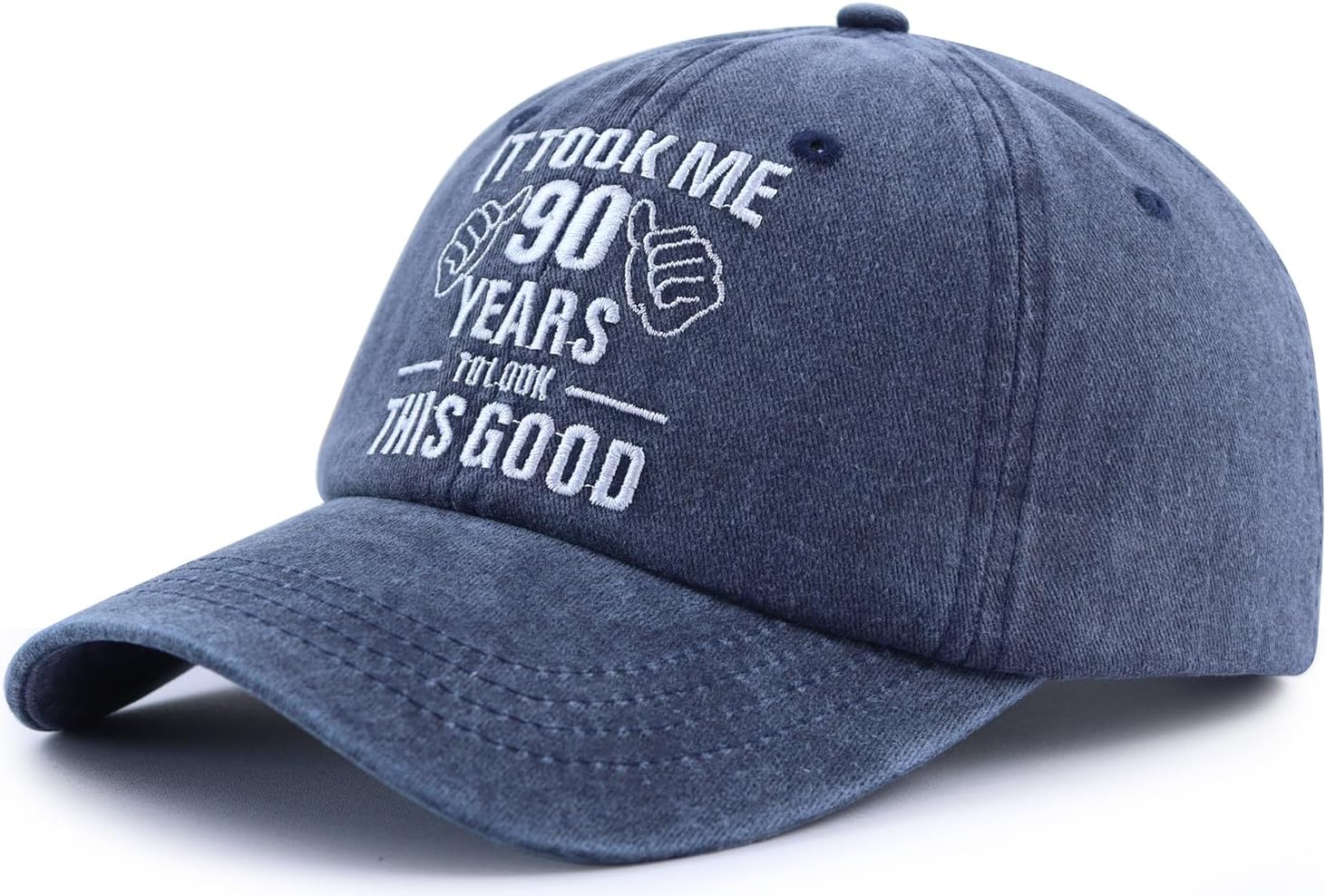 It Took Me 90 Years to Look This Good Hat for Women Men, Funny Adjust Embroidery 90th Birthday Baseball Cap