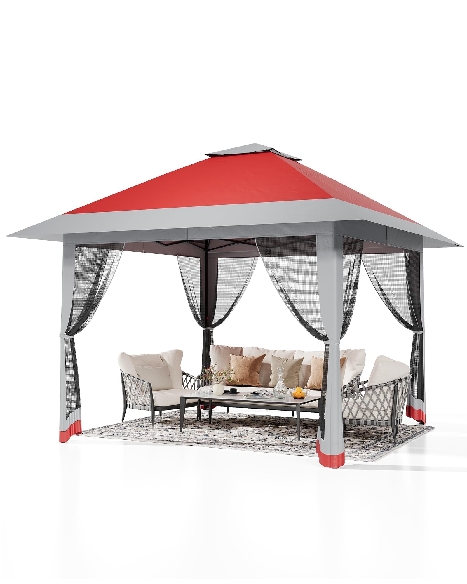 CAMPAL JAPAN - kaoテント Amazon.com : 13x13ft Pop Up Gazebo, Outdoor Canopy Tent with