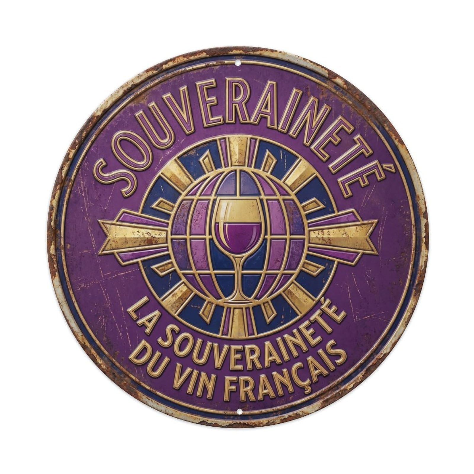 Sovereignty Humorous Tavern Sovereignty Metal Tin Sign