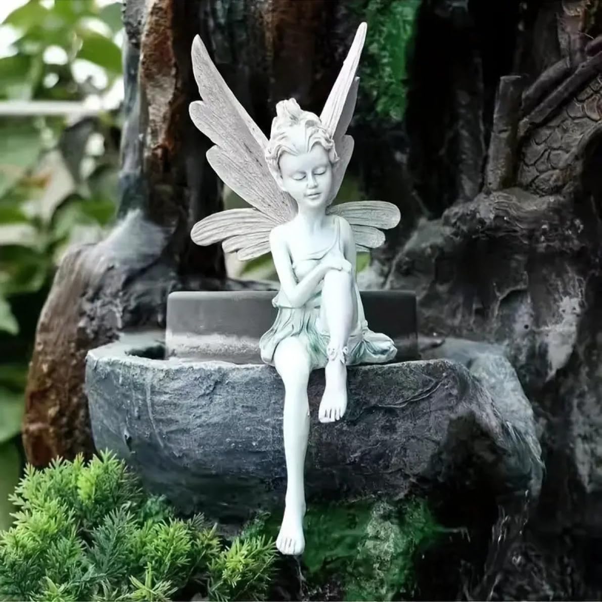 英国製 Garden青銅色 フラワーフェアリーオブジェ Etsy フラワー・ガーデニング 英国製HOME Garden青銅色 フラワー