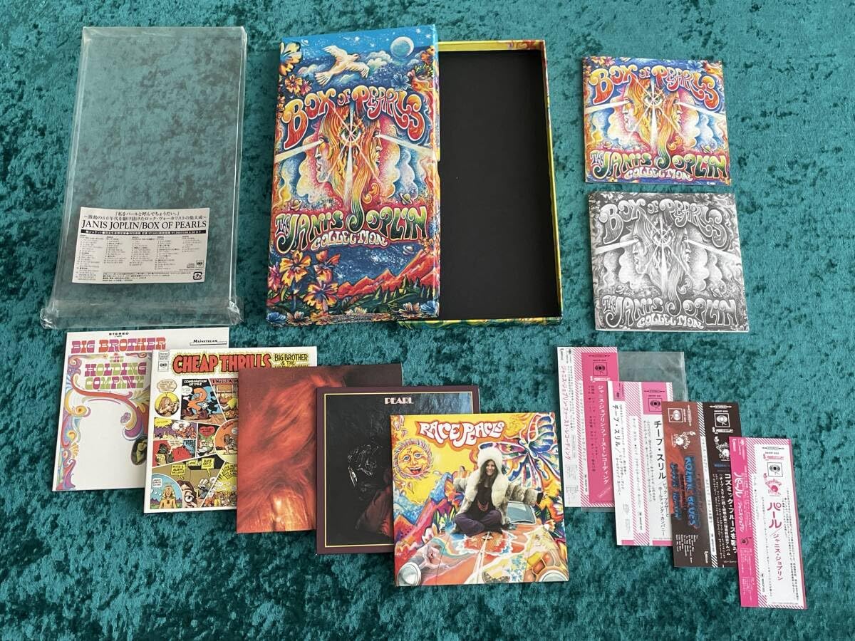 Amazon.co.jp: ☆ジャニス・ジョプリン☆5CD☆完全生産限定盤☆BOX 