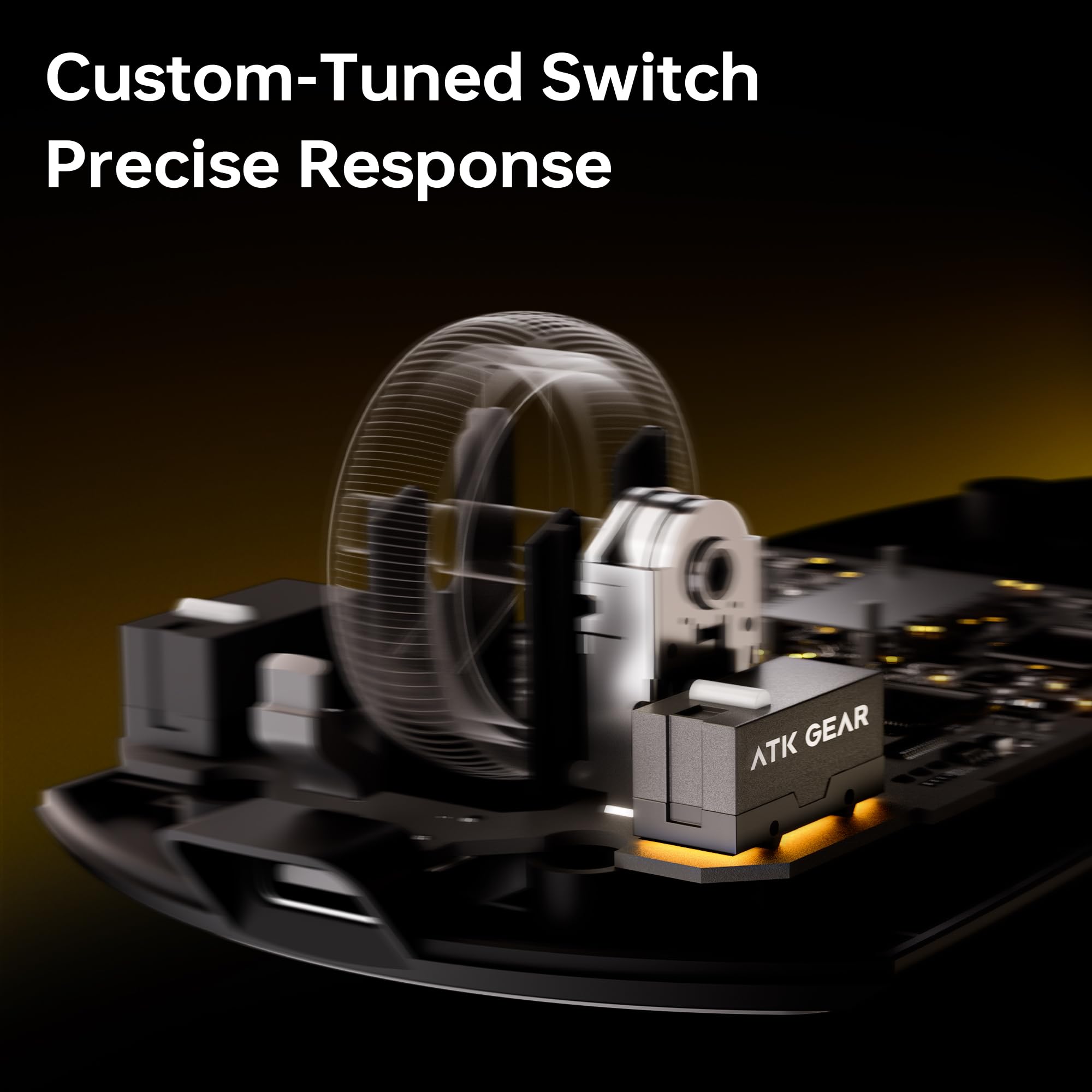 ATK X1 Air Ultimate Gaming-Maus, kabellos, PAW3950 Ultra, 8K Hz - wei?