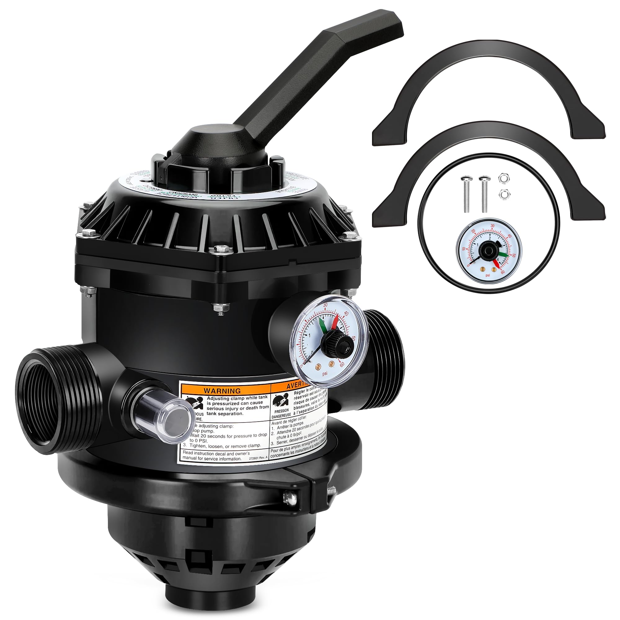 Amazon.com: 262506 Multiport Valve Compatible with pentair Sand