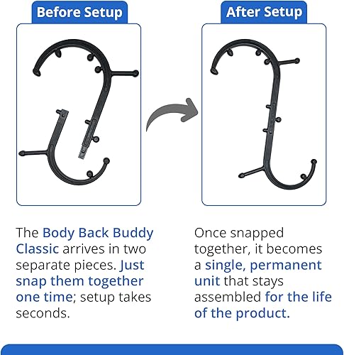 Miniatura 4 de Herramienta para automasaje Body Back Company terapia de punto de activación Negro 1