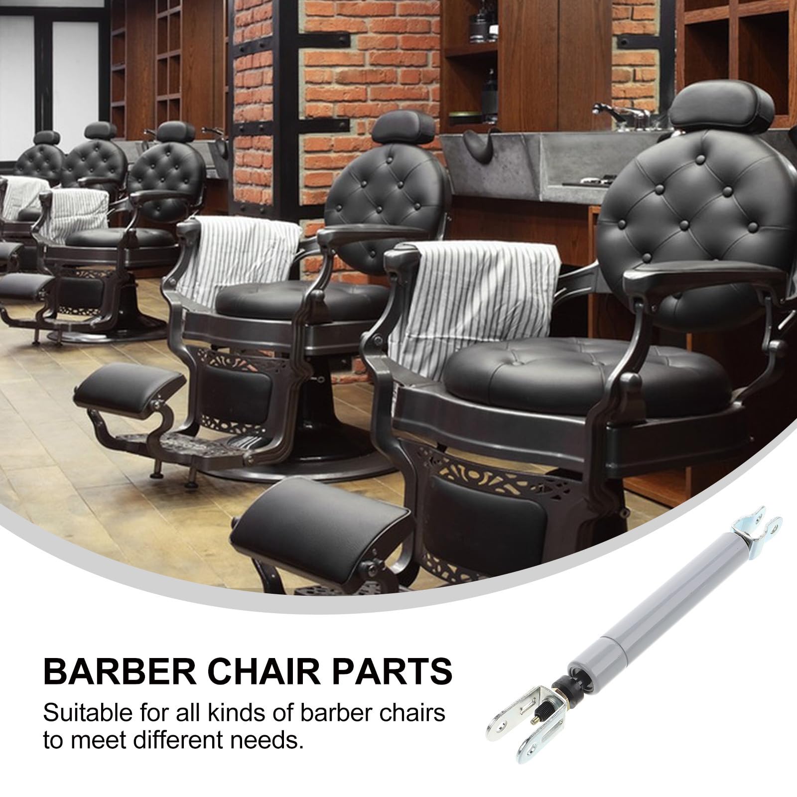 Ersatzteile für Friseurstuhl Gasdruckfeder Stange aus Eisen mit Hydraulischer Stuhlverstellung für Friseursalon und Barbershop Zubehör