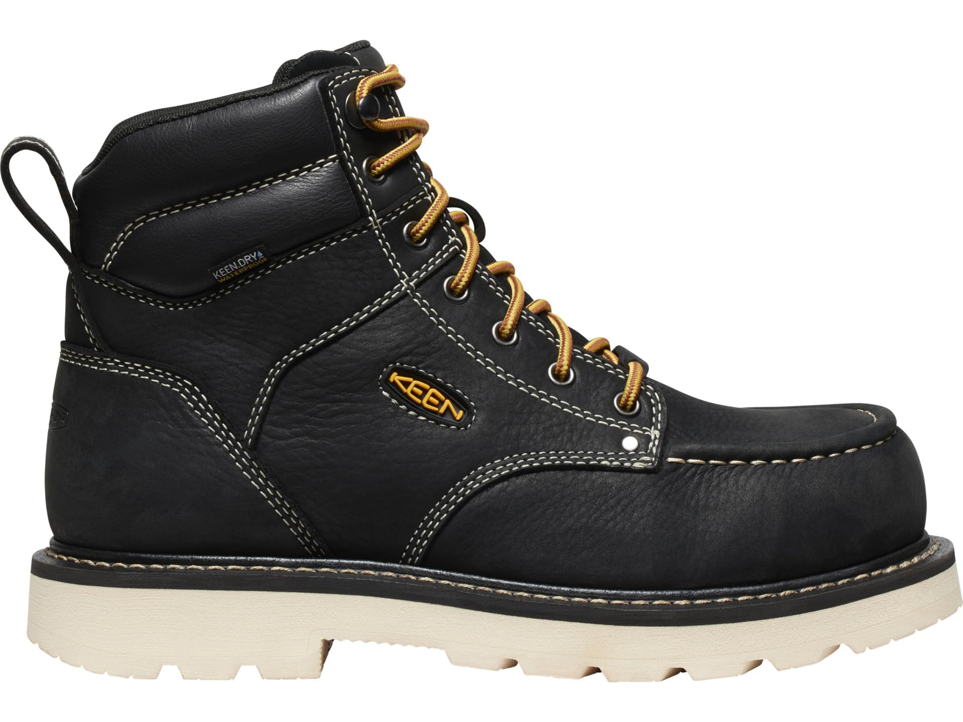 KEEN Utility Cincinnati 6” Composite Toe Waterproof 90 Degree Heel Heavy Duty Work Boots, Botas de Trabajo Hombre