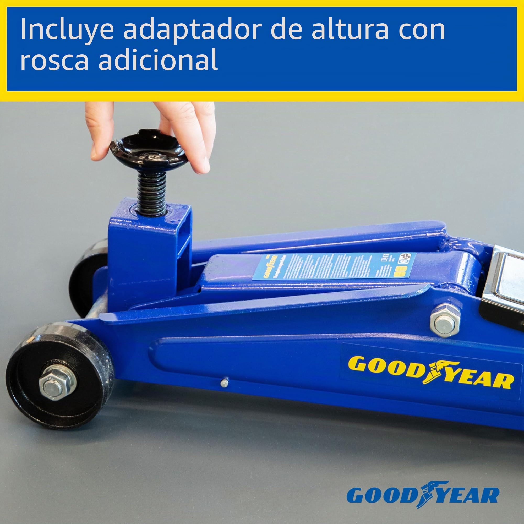 Goodyear 10640 - Gato hidráulico de 3 toneladas para SUV y Todoterreno