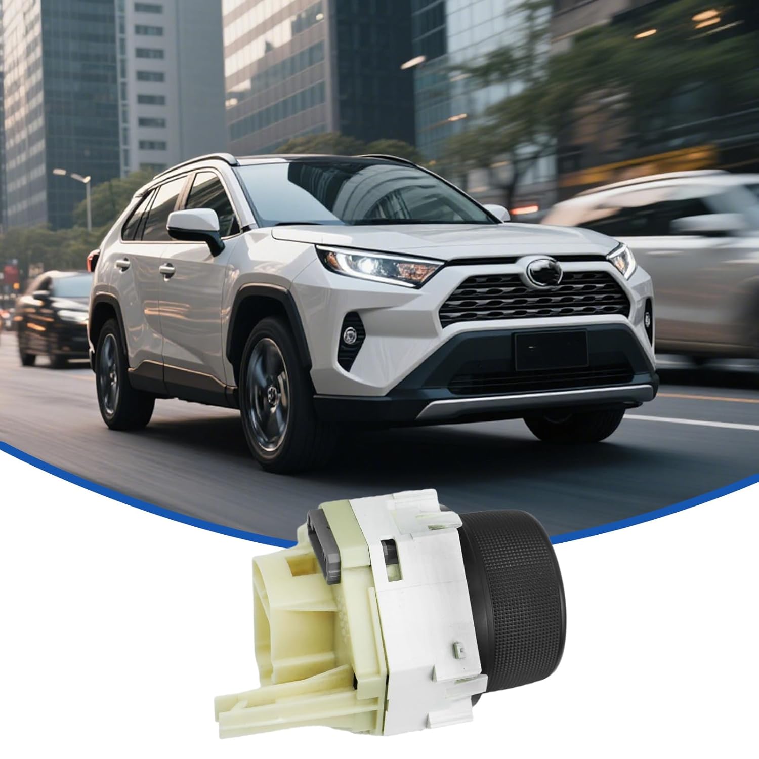 A/C Mode Heater Position Switch 55901-0R010 for Toyota RAV4 2006-2012 Heater Control Base Sub Assembly Replacement HVAC Blower Mode Selector Switch Fits RAV4 Sport Limited Models