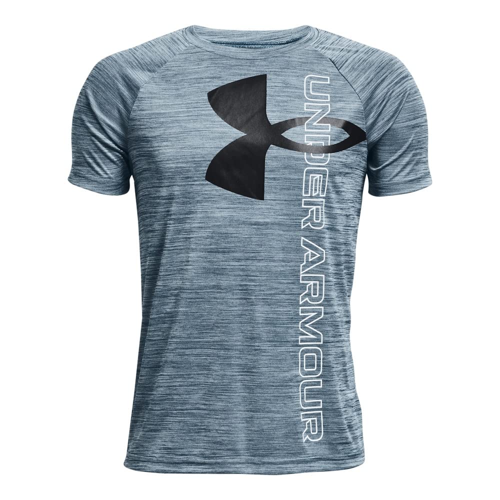 Amazon.com: Under Armour Boys Tech Split Logo Hybrid Short