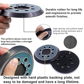 Xingqijia 2 Packs Sander Pad for Dewalt DWE64233 & N329079