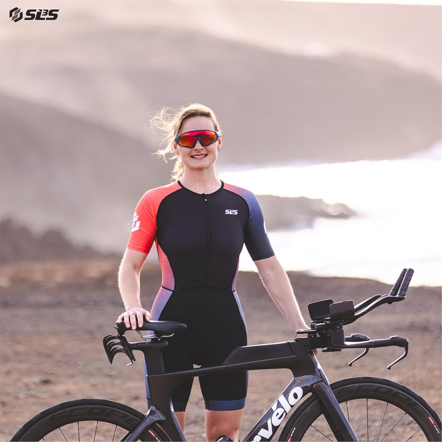 SLS3 Triathlon Suits Women Elite Aero Sleeved Tri Suit Women, Trisuit, Quick-Dry, Italian Chamois, Ready for Any Distance - Image 7