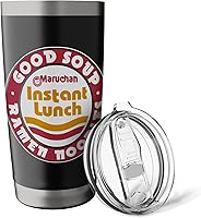 Vista 5 de Maruchan Good Soup Ramen Noodles Logo Vaso aislado de acero inoxidable
