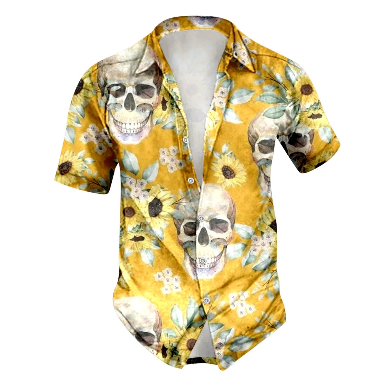 Halloween Shirts for Men Funny Halloween Pumpkin Shirt Dancing Skeleton Tee Bloody Shirt Casual Gift Spooky Tops Mens Halloween Costumes Adult Funny, M
