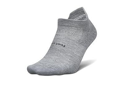Feetures High Performance Max Cushion Tab Quarter Length Socks Shoes Light Gray : SM (US Women