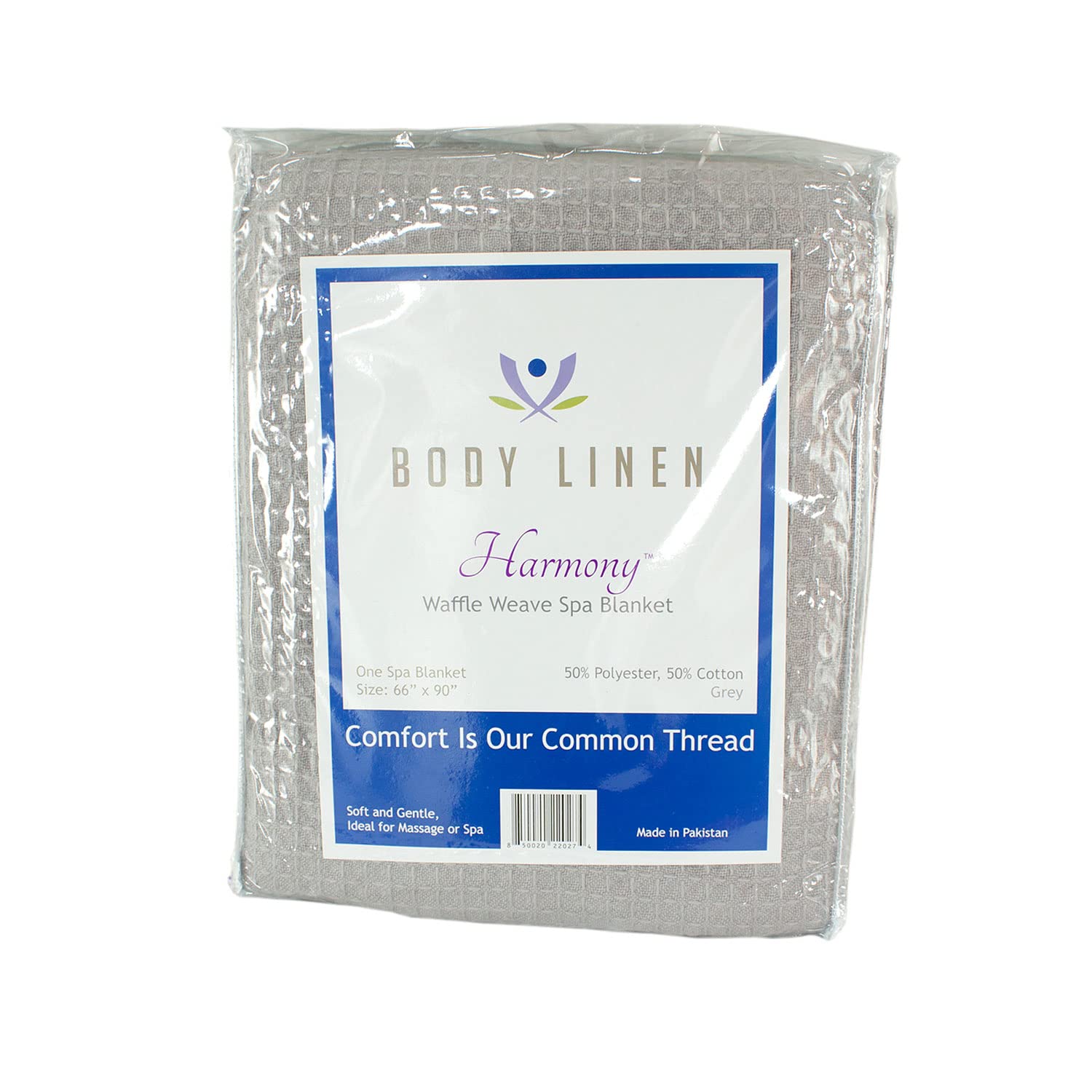 Body Linen Coperta da massaggio a nido d'ape (grigio)