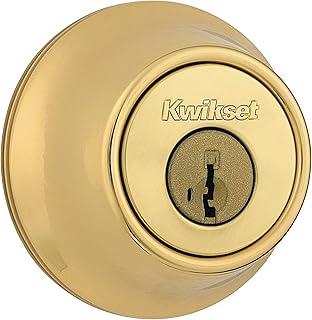 Kwikset 660 Deadbolt Deadbolt Lock, Poli...