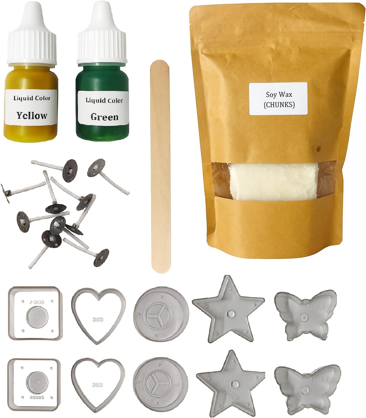 Heriyan Candle Making Kits for Begginers | Art and Craft Kit for Kids and Adults (Tlight Candle Kit)