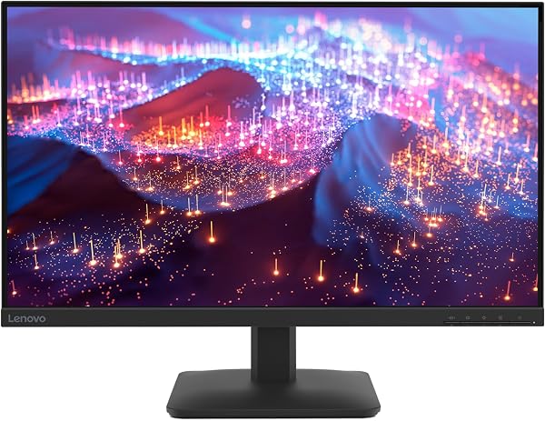Lenovo L27-41 Monitor 27" FHD (1920x1080) Frameless, IPS, 100Hz, Regolabile, Porte HDMI e VGA, Cavo HDMI incluso - Raven Black