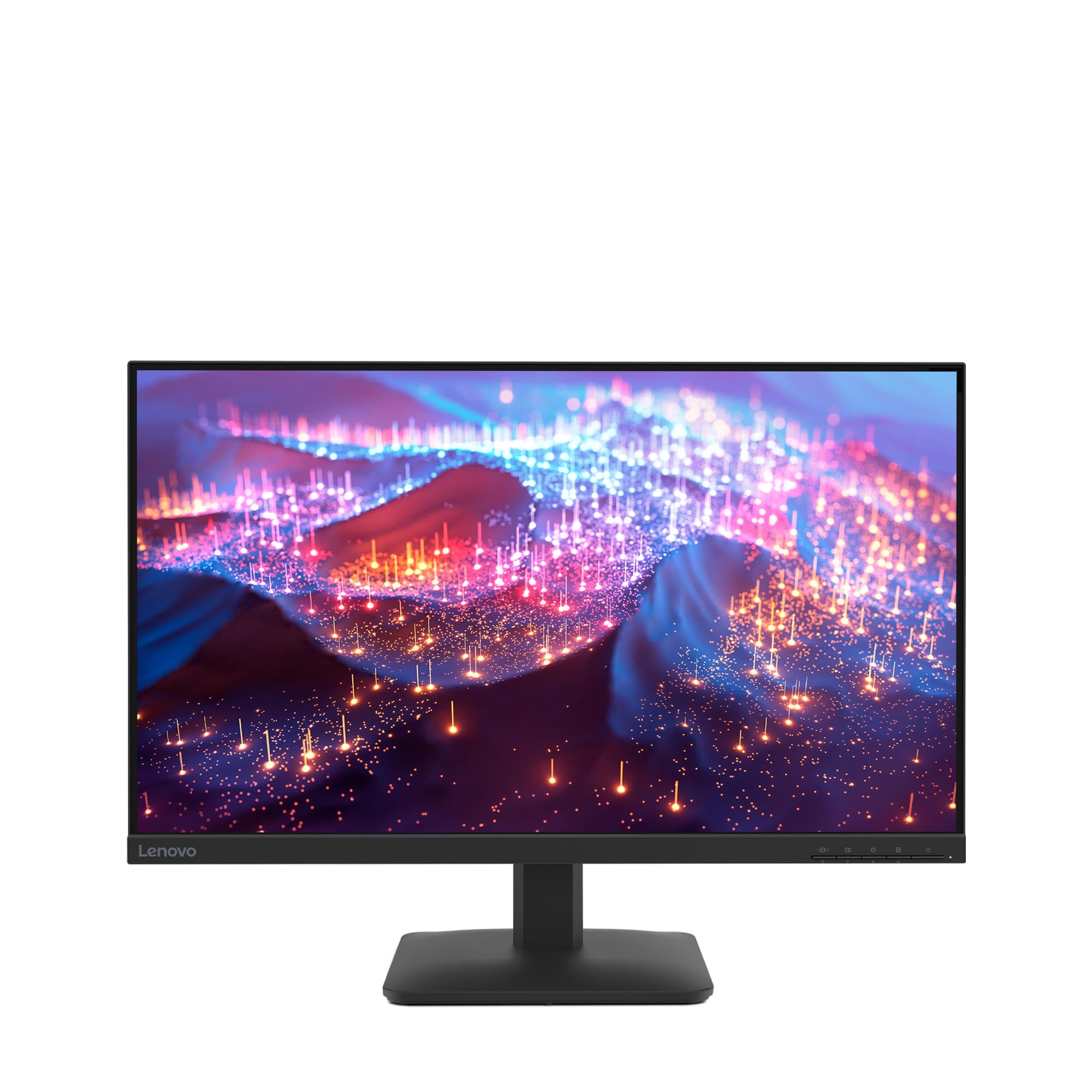 Lenovo L27-41 Monitor 27" FHD (1920x1080) Frameless, IPS, 100Hz, Regolabile, Porte HDMI e VGA, Cavo HDMI incluso - Raven Black
