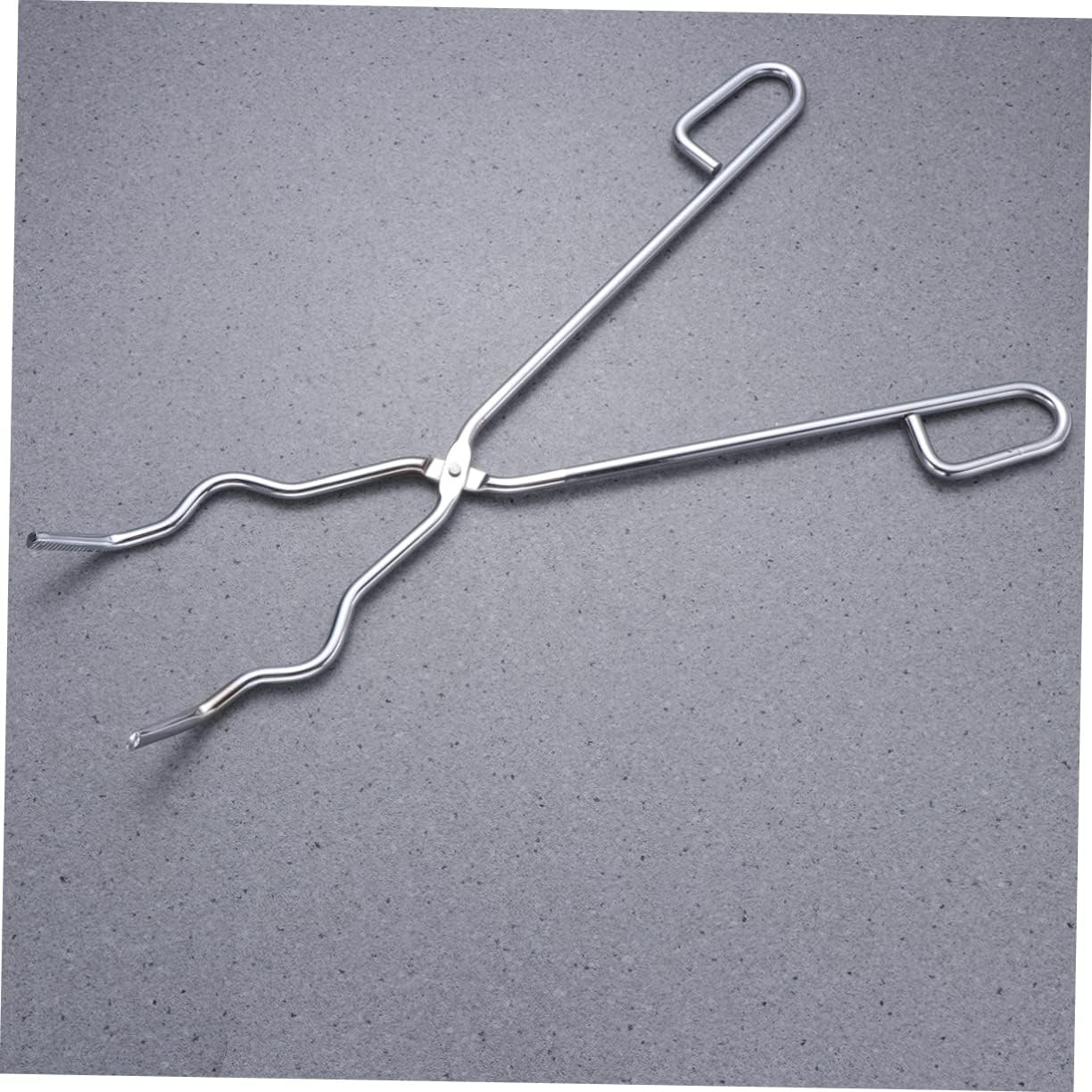 Melting Crucible Tongs Crucibile Flask Tongs Steel Crucible Beaker 6kg Stainless Steel Lab Foundry Smelting Furnace Kit Mini Utensils