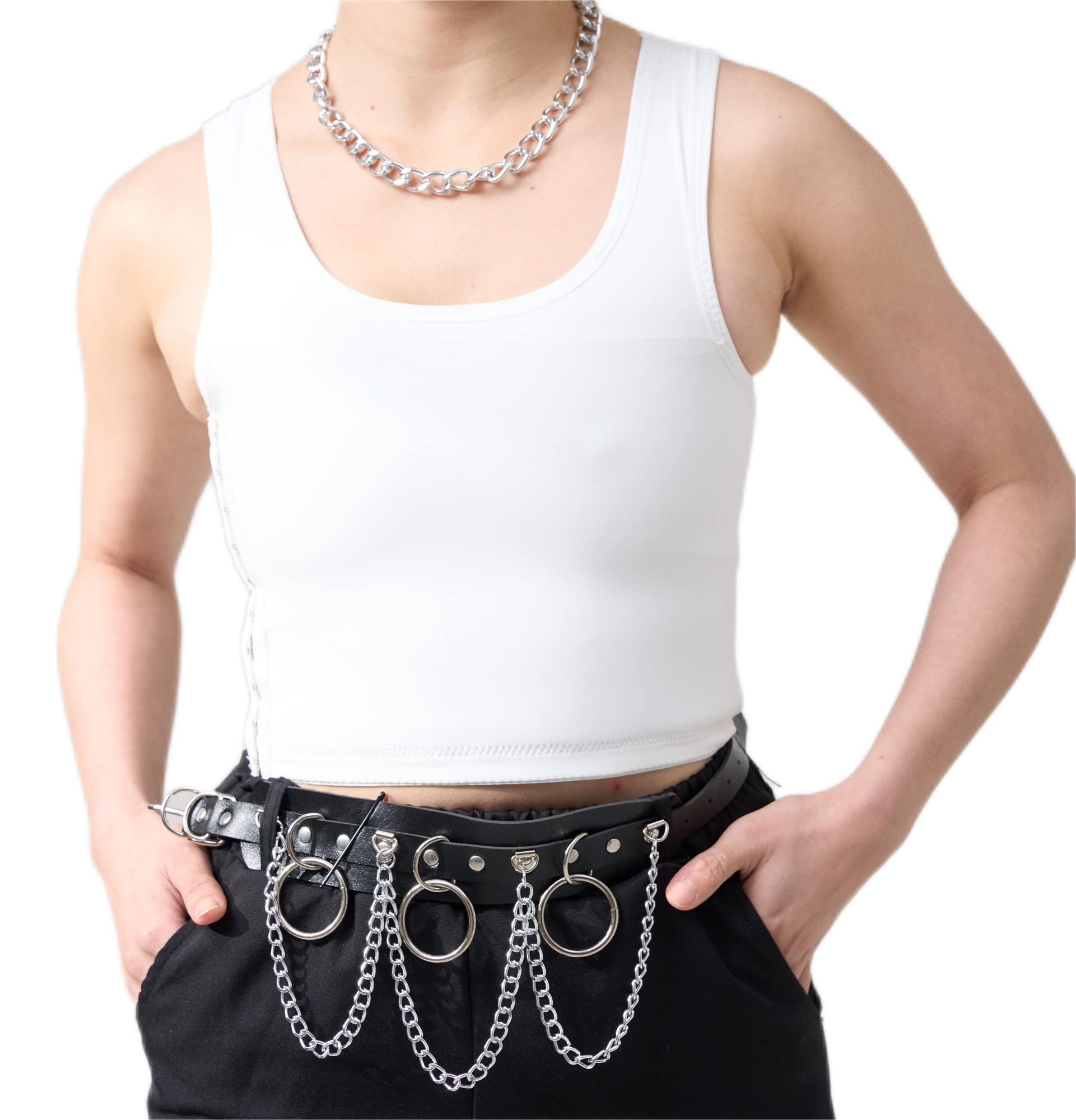 LGBT UNICORNSChest Binder, FTM Binder Trans for Large Breast, Masculine Looking