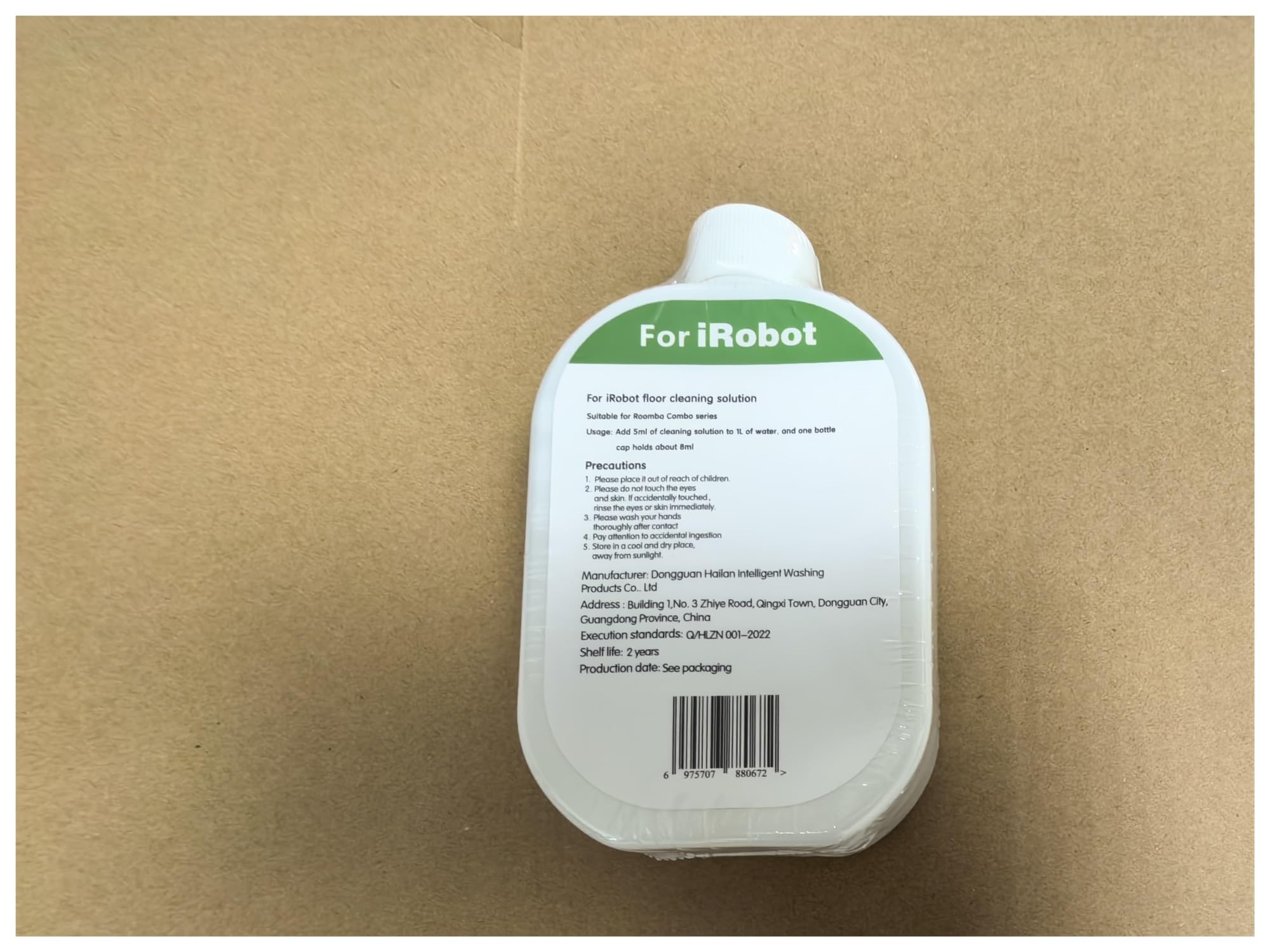 Liquido lavapavimenti multiuso da 300 ml. Compatibile con Roomba S9 Plus (9550) / 861(3pcs)