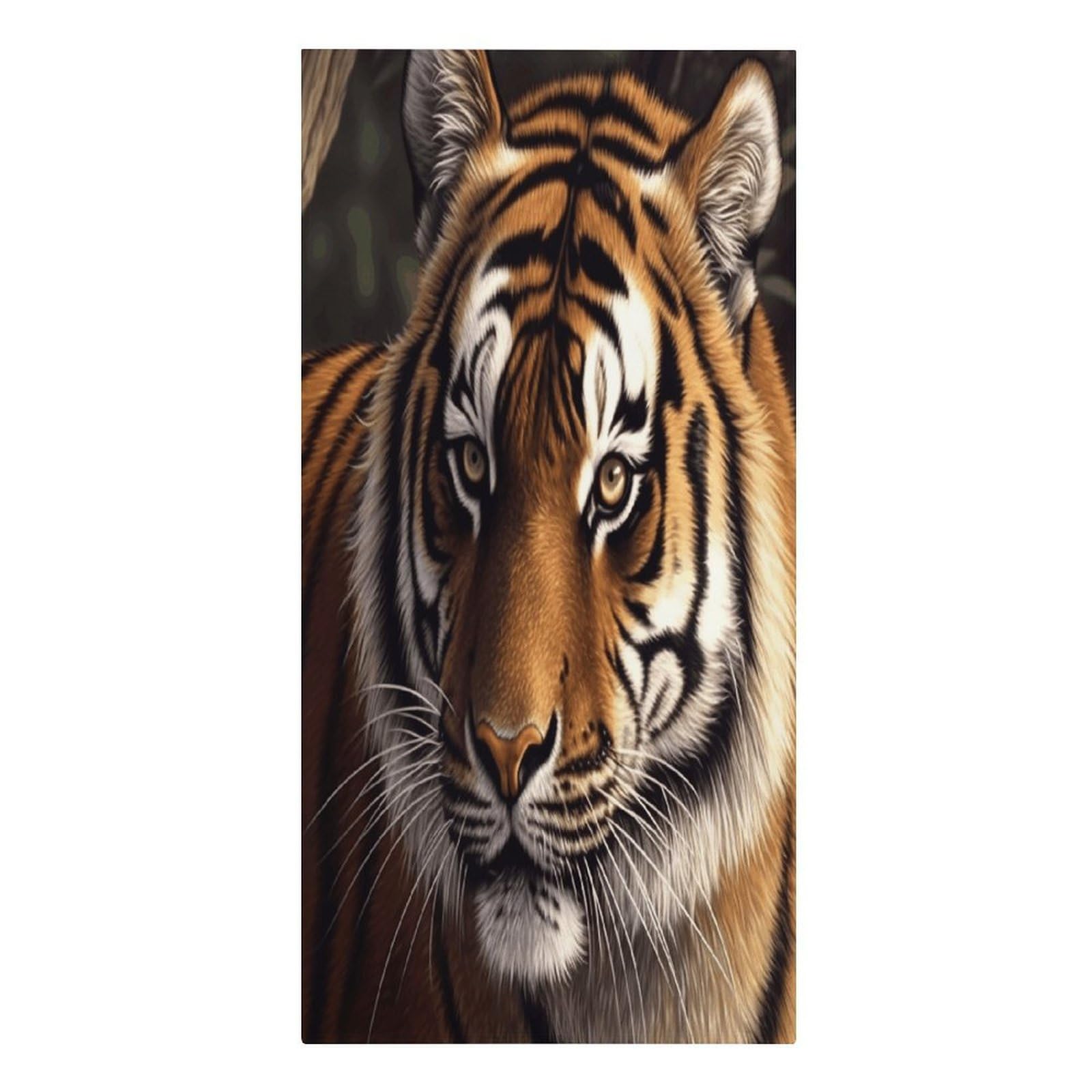 VstaDank Bengal Tiger Beach Towel Microfiber Oversized Beach Blanket Super Absorbent Soft Pool Bath Towel Sand Free Quick Dry Travel Towels Gifts for Yoga Sports Adults 30" X 61"