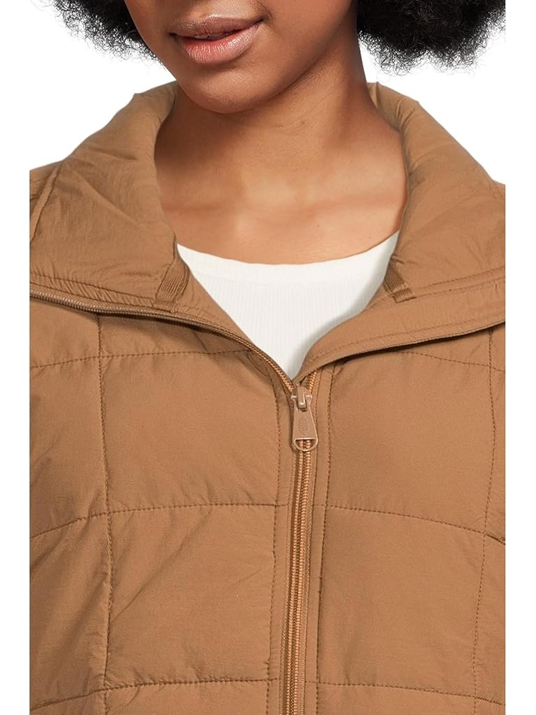 Brown Free People Pippa Packable Puffer Jac
