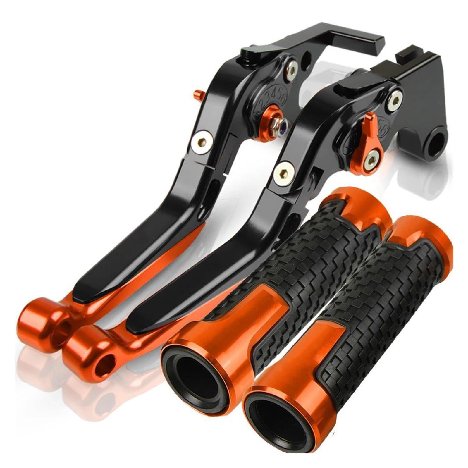 IBNA Maneta Embrague Freno Moto Palanca Embrague Freno Motocicleta Extremos Manillar para Y&amaha FJR1300 FJR 1300 FJR-1300 F-J-R 1300 2003 (Color : 9)
